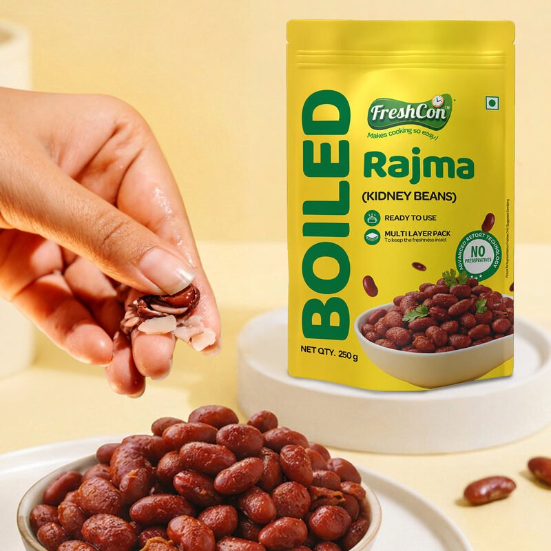 Freshcon boiled Rajma pack